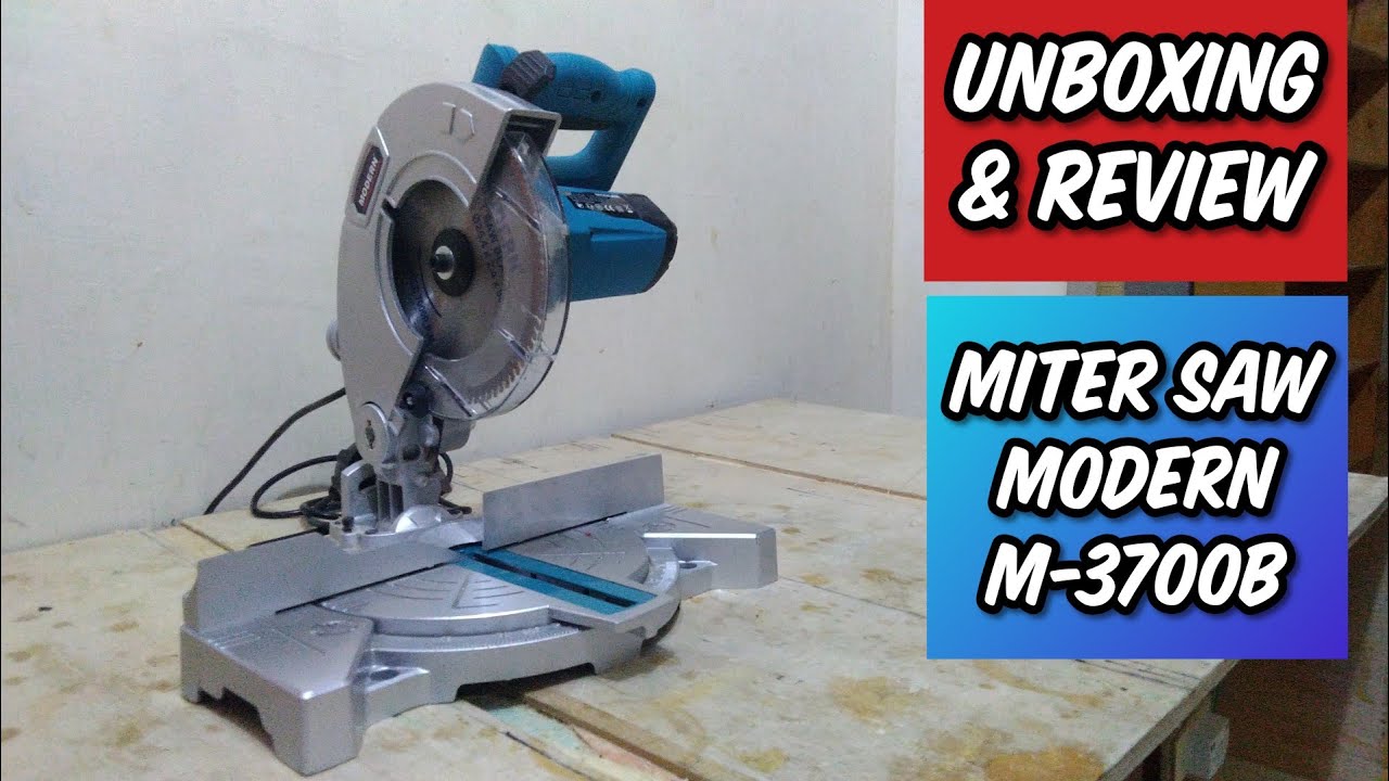 Unboxing & Review: Miter Saw Modern M-3700B