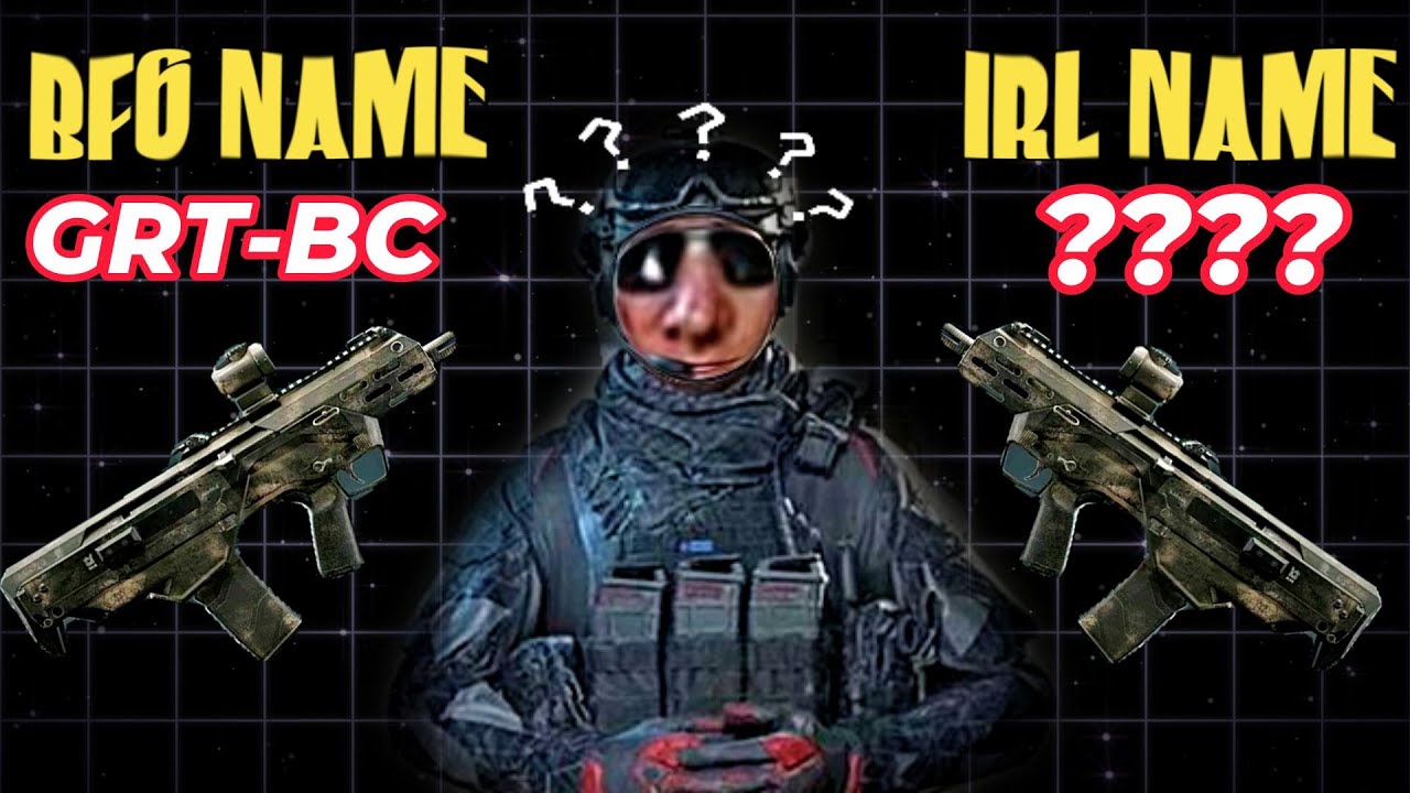 Настоящие названия оружия из BATTLEFIELD 6!