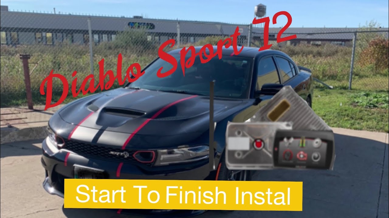 2019 Charger Hellcat Diablo Sport T2 Tuner и полная установка PCM