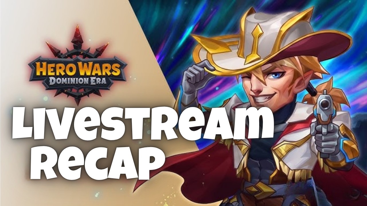 Hero Wars Adam Live Stream Recap in 3 Minutes | Hero Wars Dominion Era