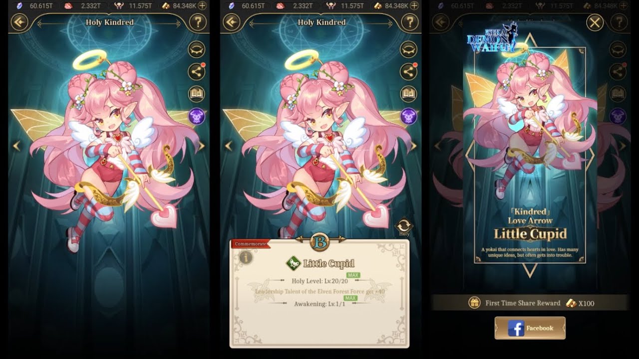 🔞Isekai Demon Waifu - Kindred Little Cupid #idwkindred #idwlittlecupid #idwrelic