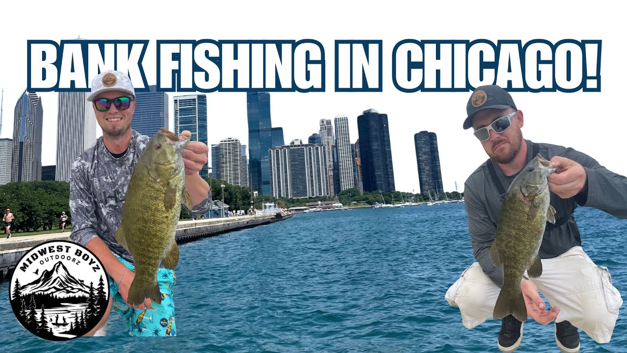 We Bank Fished Lake Michigan in Downtown Chicago