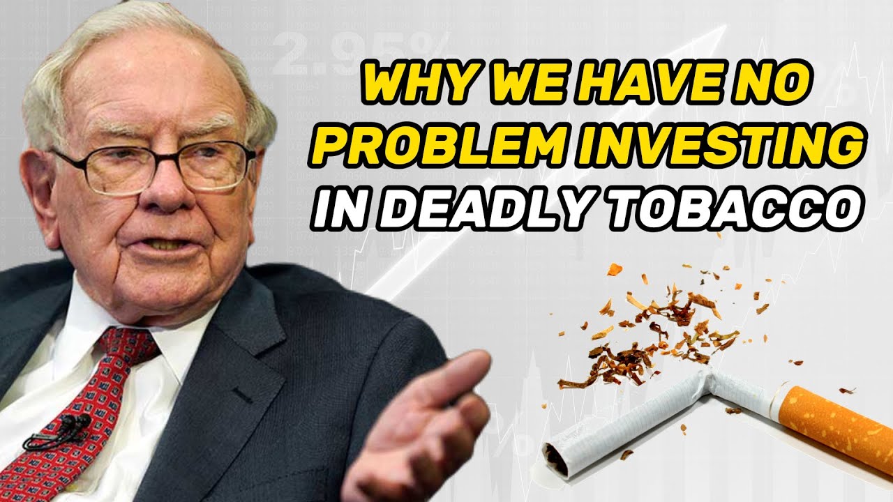 Warren Buffett: We invested in tobacco companies 🚬 Charlie Munger: We also distribute cigarettes 💰