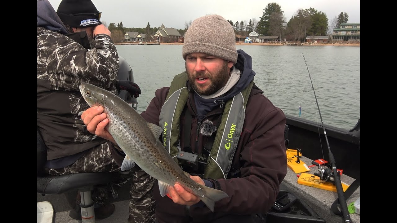 Trout Fishing Lake Superior and Madeline Island