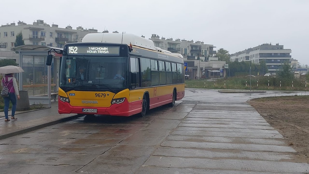 Przejazd: Scania CityWide 12LF CNG #9679 Michalczewski linia 152 *Nowa Trasa*