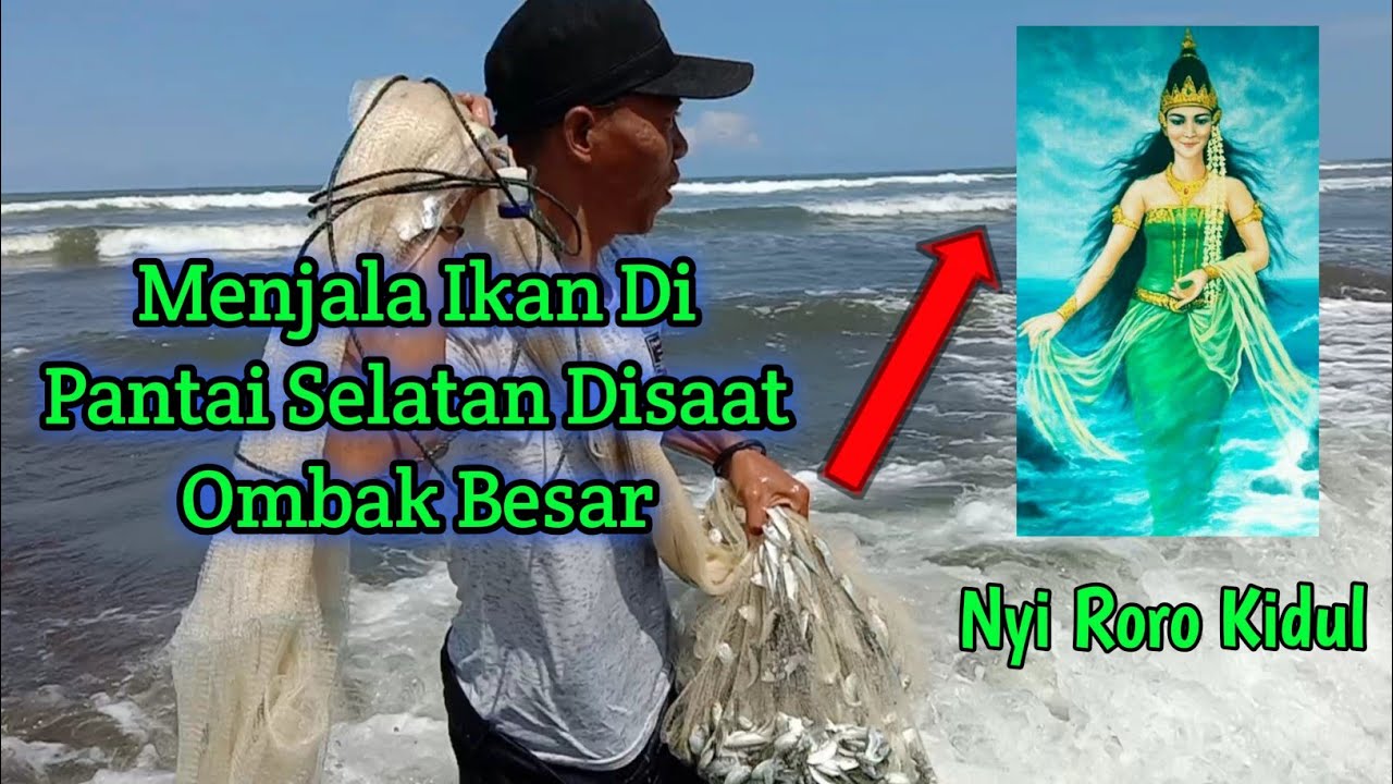 Menjala Ikan Di Pantai Selatan Dapat Sekarung Penuh