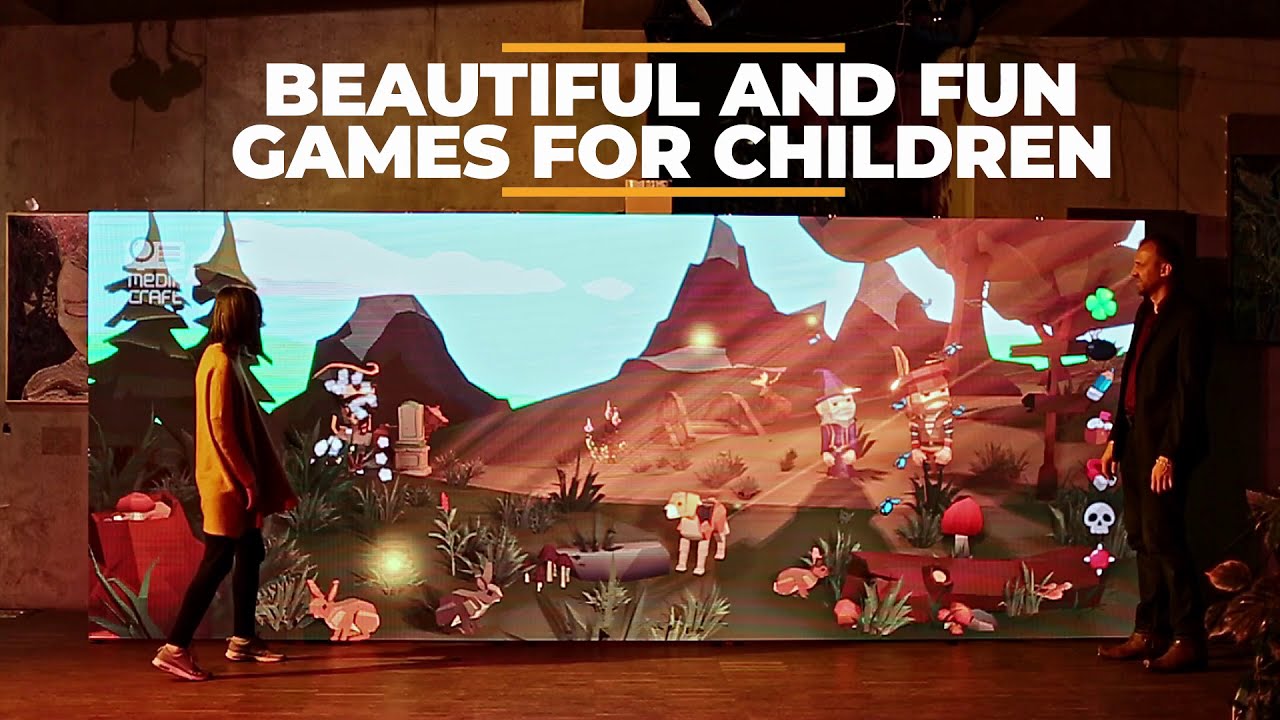 Interactive Touch Wall by MEDIACRAFT