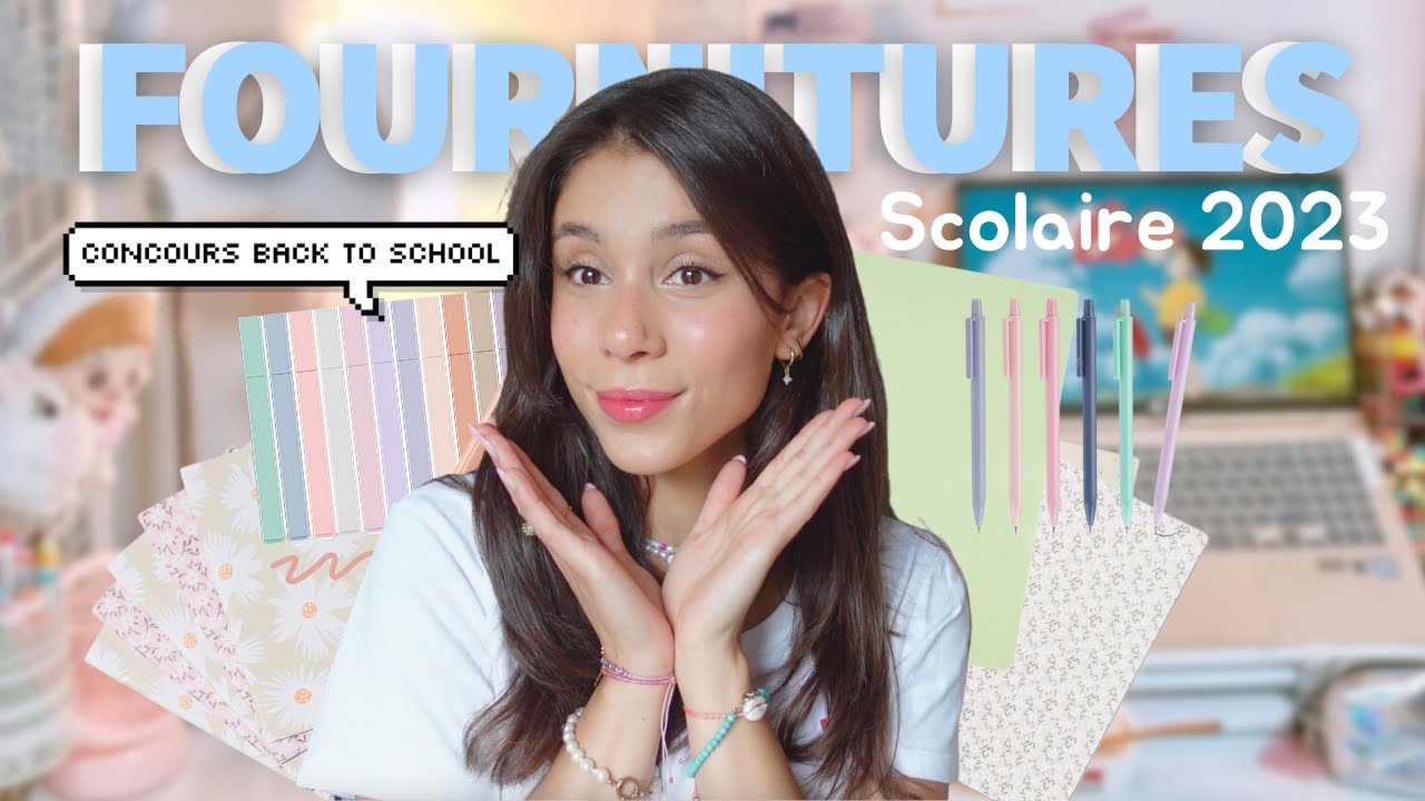 BACK TO SCHOOL: mes fournitures scolaires 2023