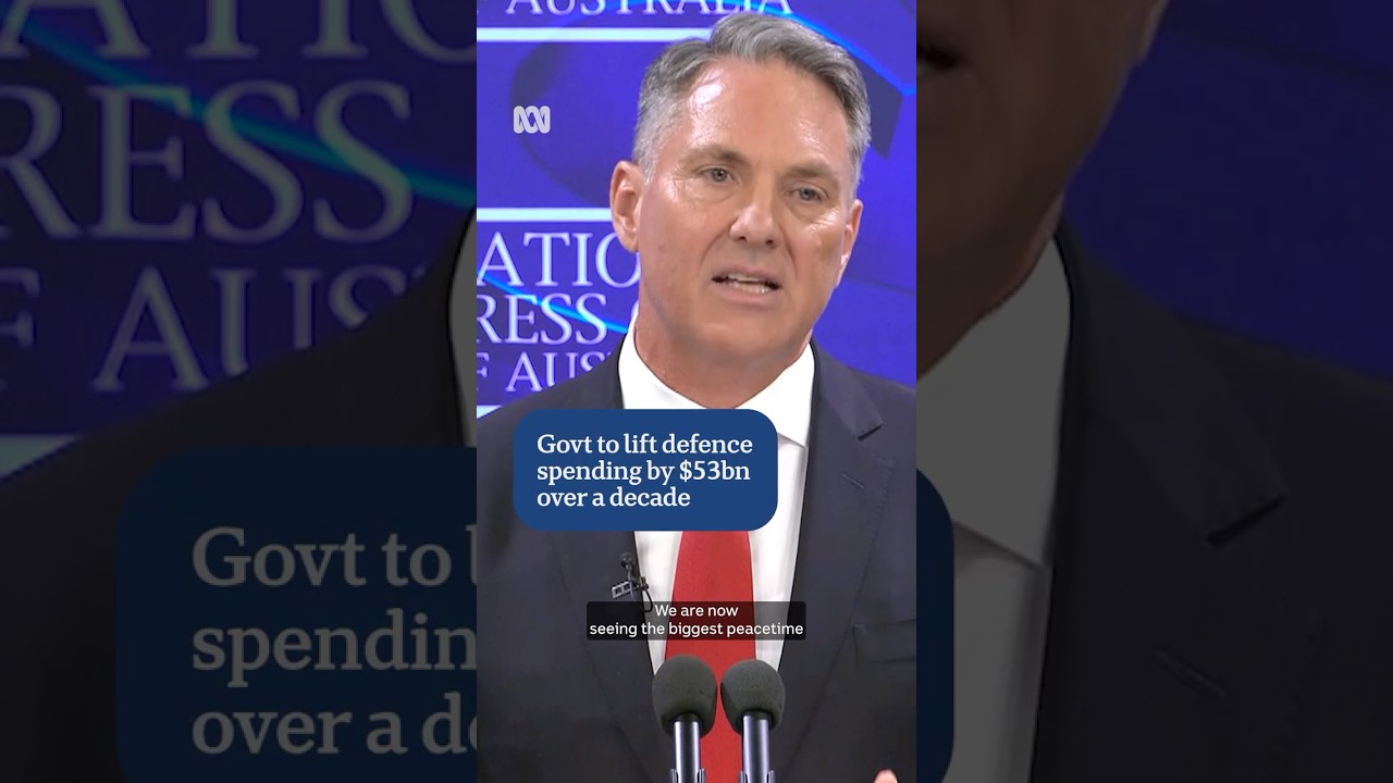 Govt to lift defence spending by $53bn over a decade | ABC NEWS