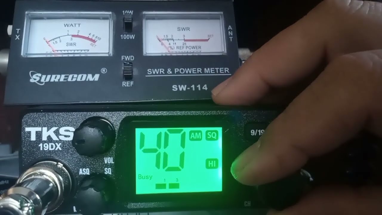 EP 432 - Rádio px TKS 19DX: Controles e manuseio operacional