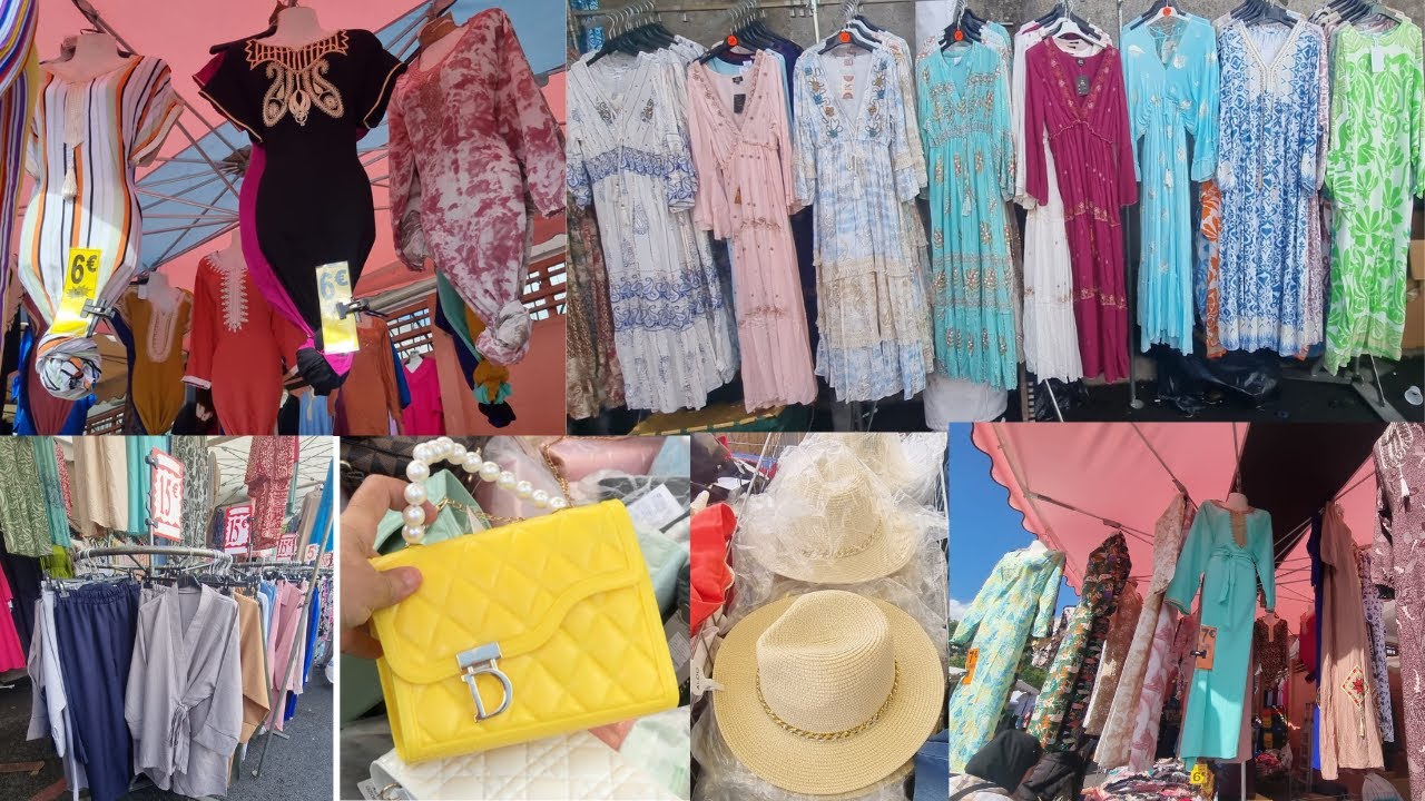 Nouveauté Au Marché De Stain👌🏼جولة معي في أرخص سوق ملابس صيفية  اتمنة مناسبة😍