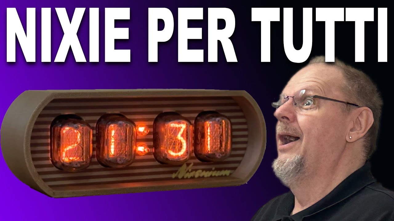 DG001 - Nixenium - Un vero orologio Nixie alla portata di tutte le tasche