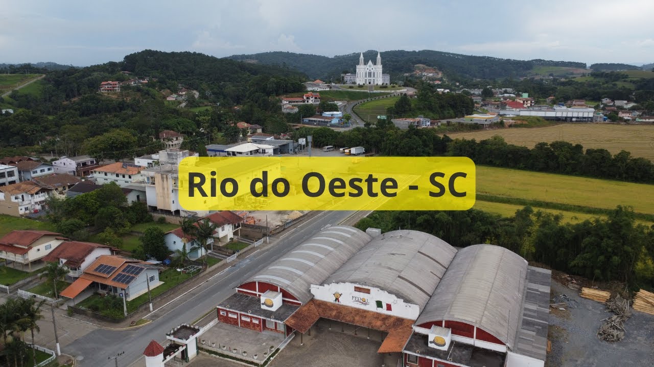 Rio do Oeste/SC Vista de Cima