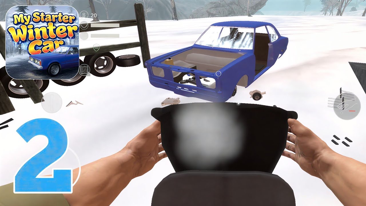 My Starter Winter Car:Mechanic Gameplay Walkthrough Part 2 (iOS, Android)