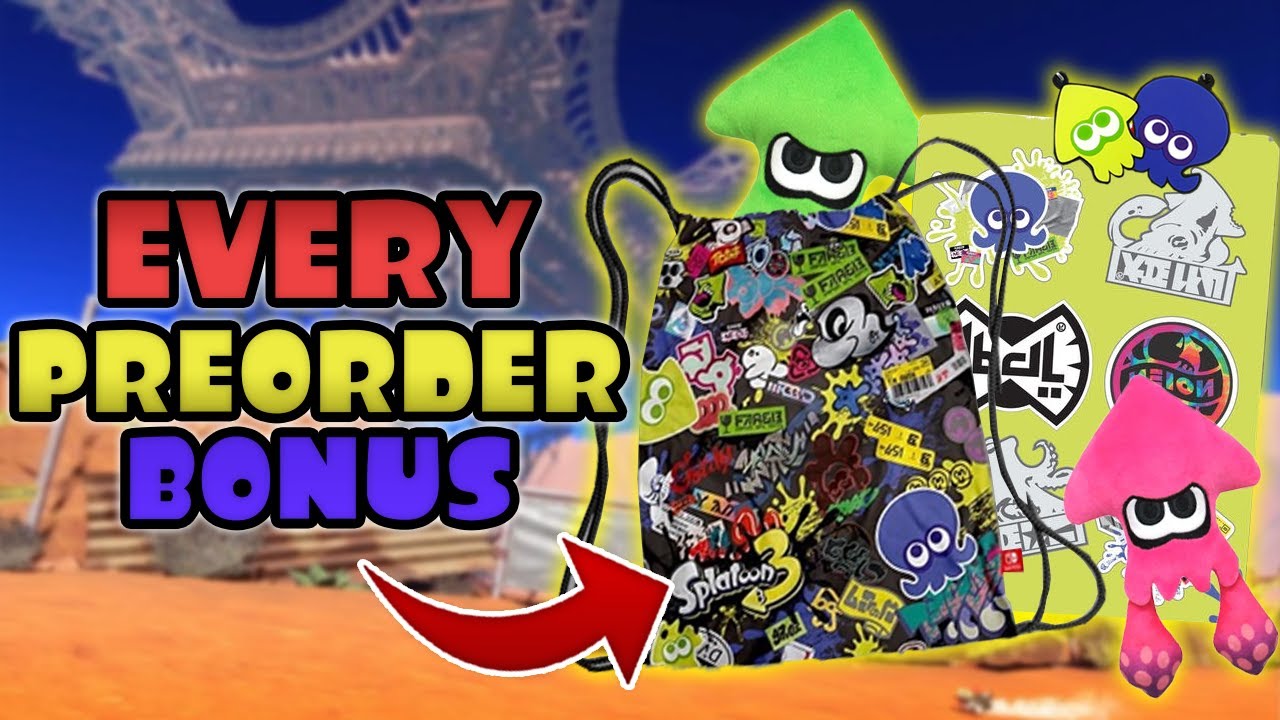 EVERY Splatoon 3 Preorder Bonus!