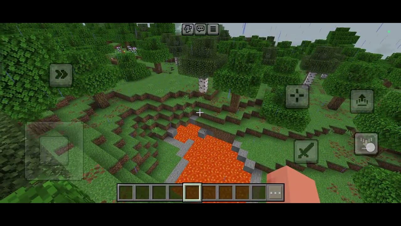 Minecraft bedrock seed.vellege and trial #minecraft #viral #video #minecraftbuilding #world 