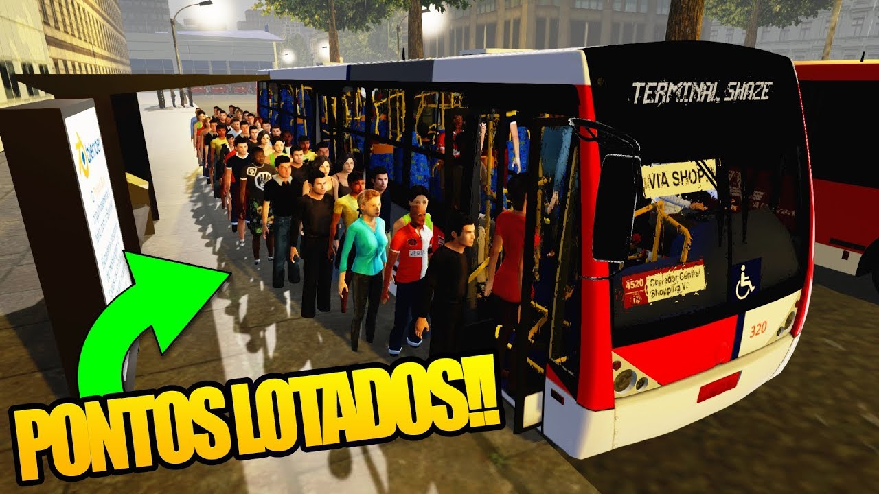 FORTE TEMPORAL com PONTOS LOTADOS!! CORREDOR EXCLUSIVO para ÔNIBUS l Proton Bus Simulator/Road