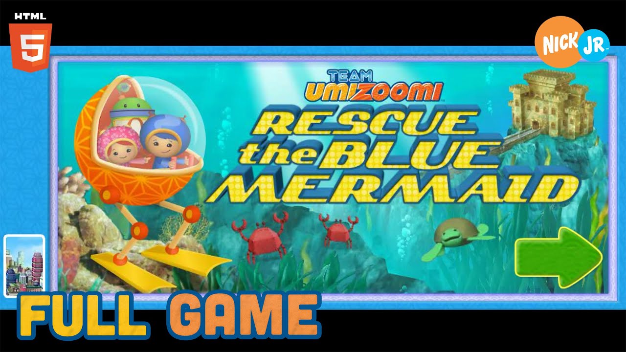 Team Umizoomi™: Rescue the Blue Mermaid (HTML5) - Nick Jr. Games