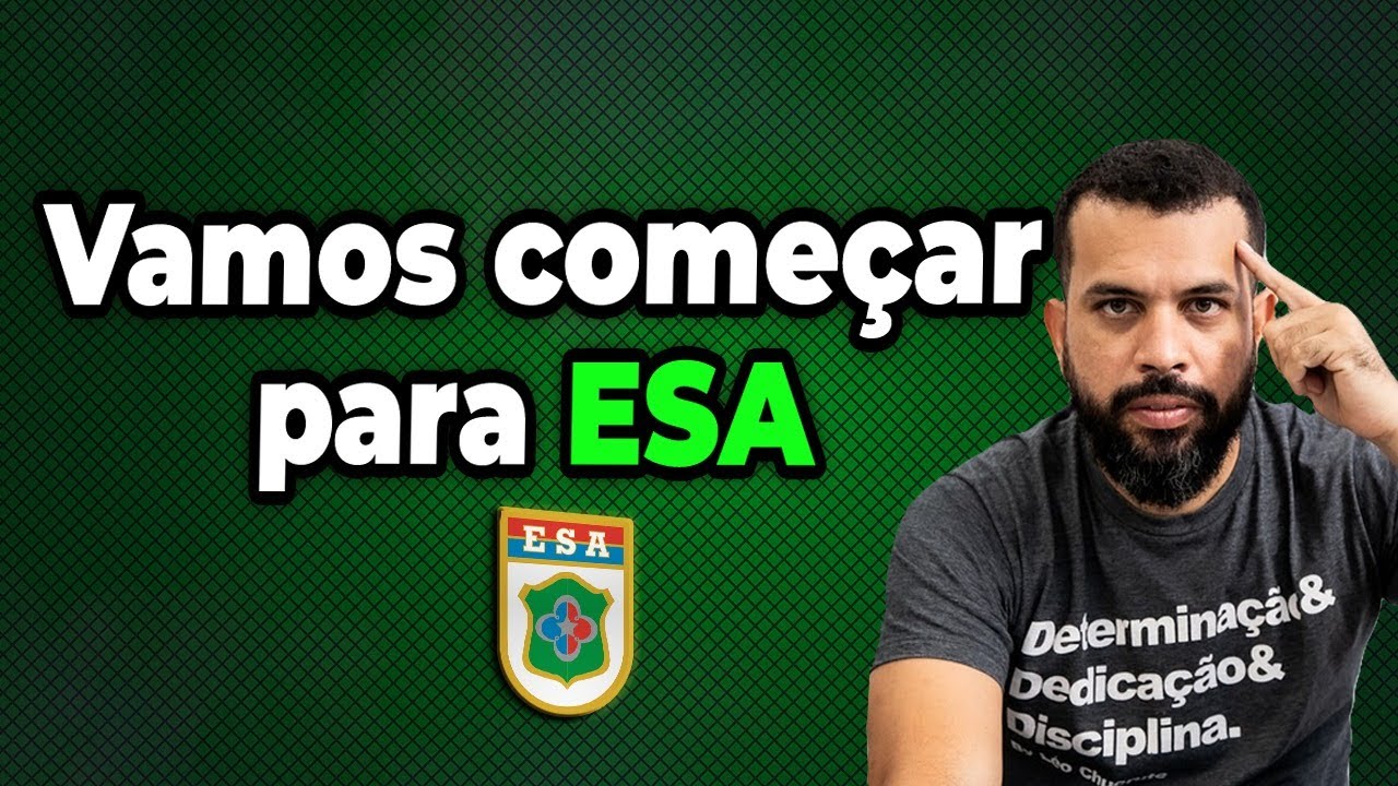 RECOMEÇANDO PARA ESA