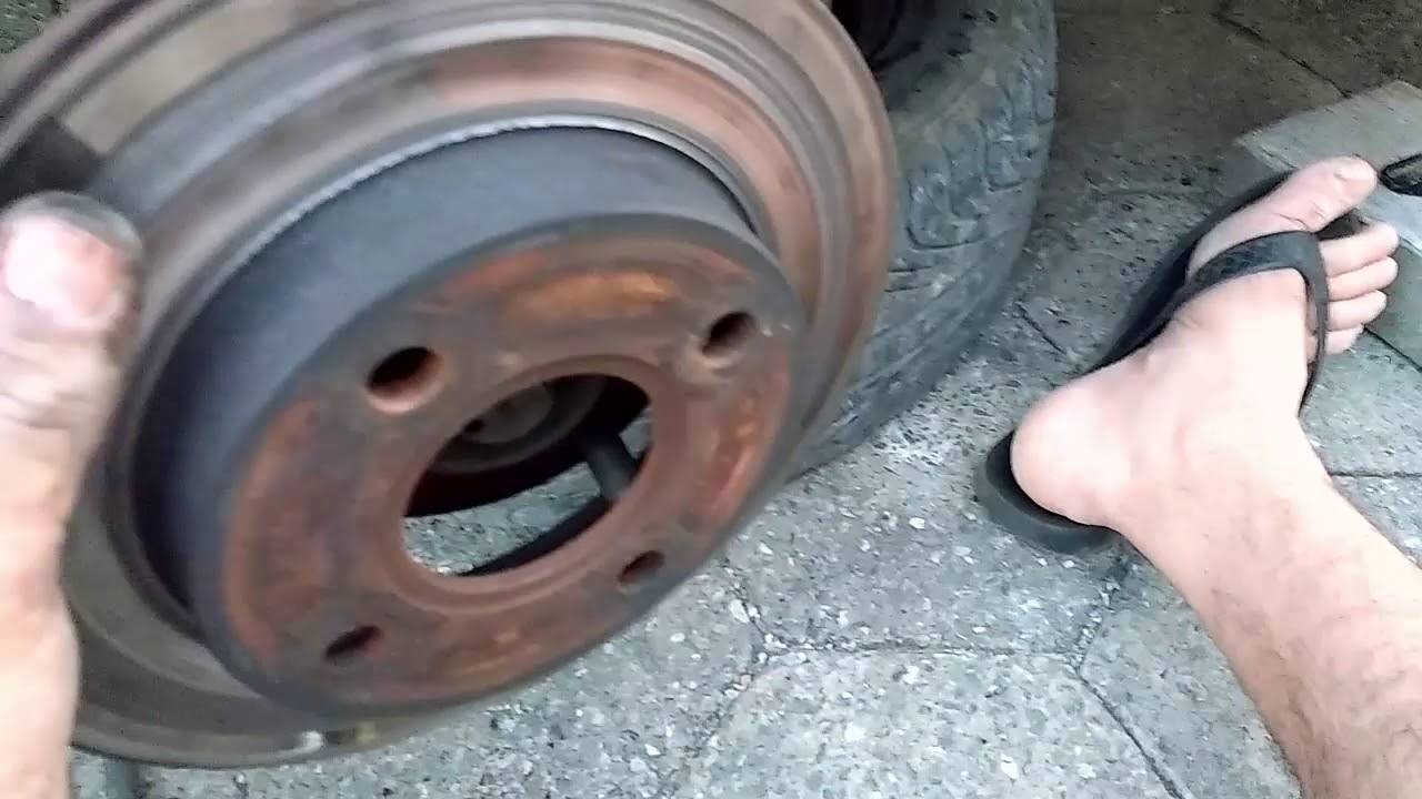 Como trocar os disco de freio e as pastilha do ford fiesta