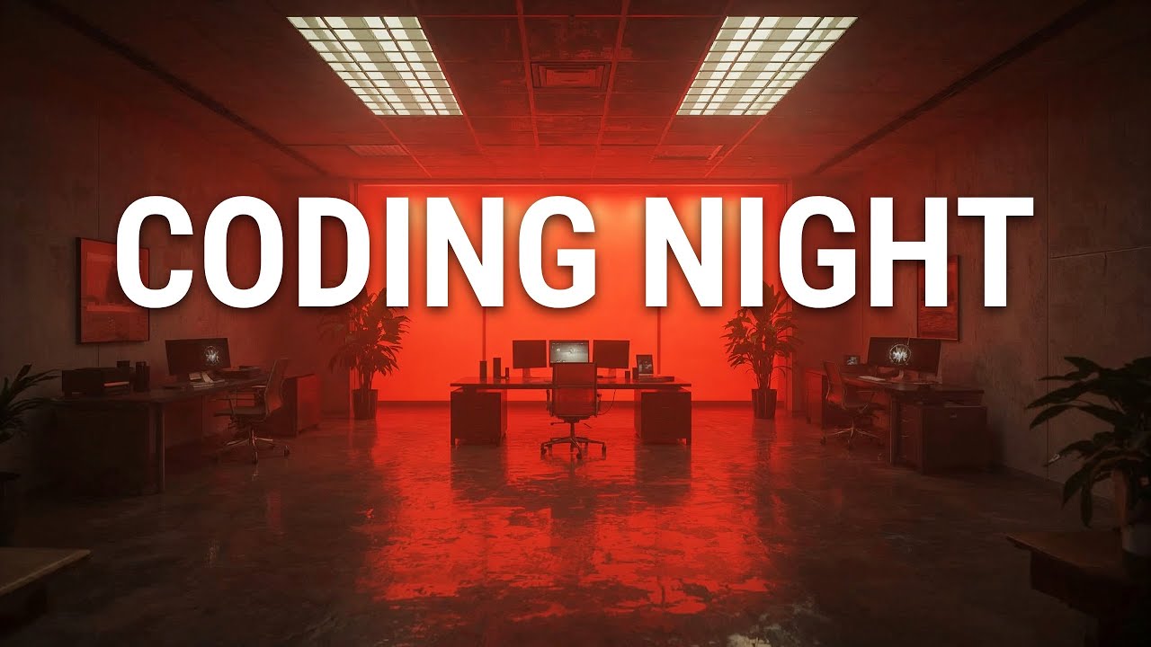 RED MODE — 8 Hours of Intense Focus Coding | No Distractions