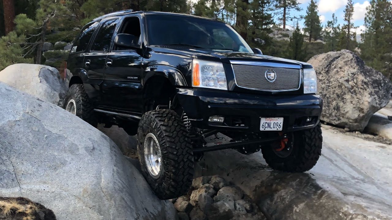 WFO SAS Escalade and Tahoe hit the Rubicon