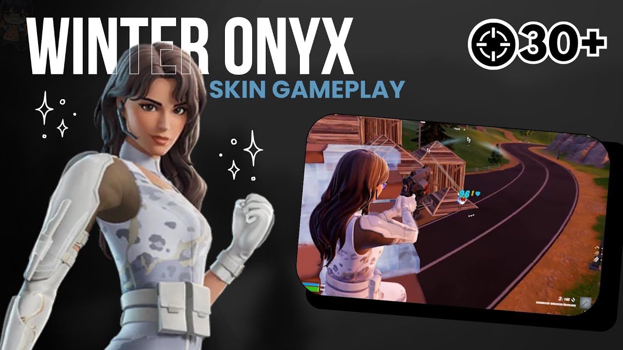 *NEW* WINTER ONYX [C6S4 BATTLE PASS] | Fortnite Battle Royale 