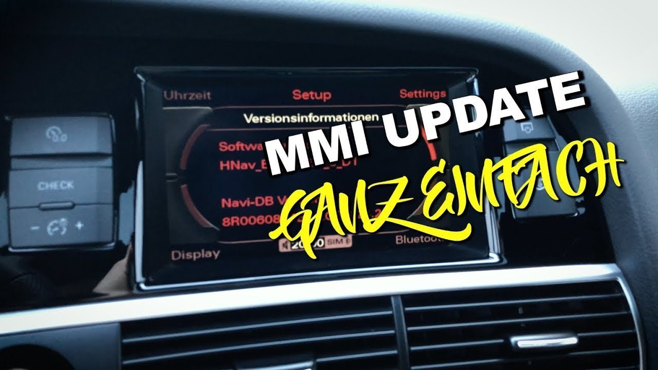 Audi A6 4F - Software Update - 2025