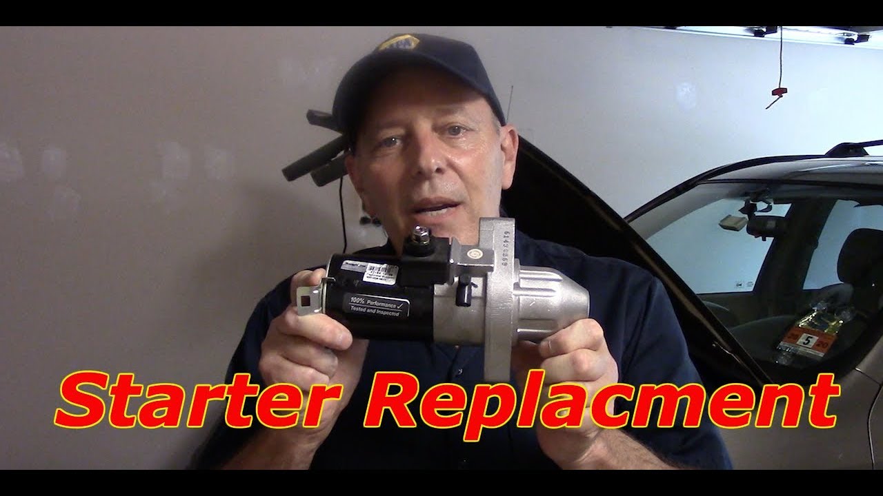 How To Replace The Starter On A 2006 Honda CRV