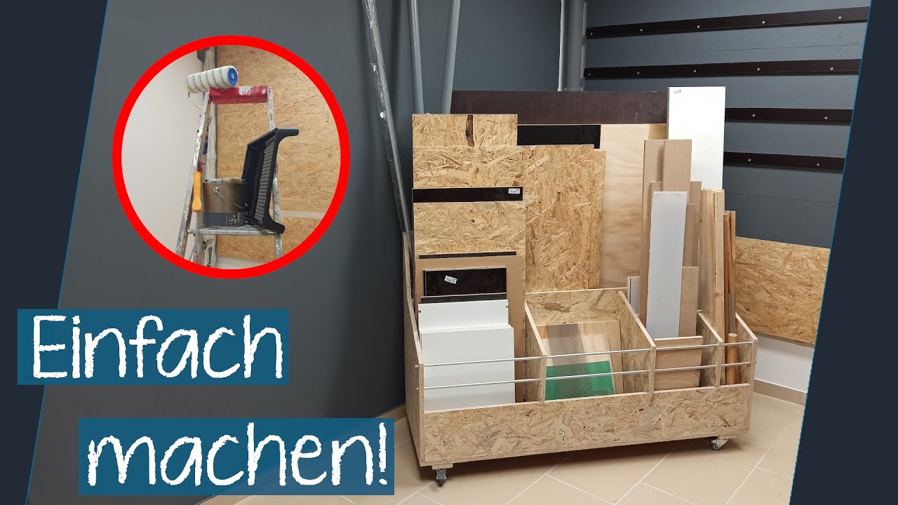 Vom Chaos zur perfekten Werkstatt! - Ich baue einen Plattenwagen