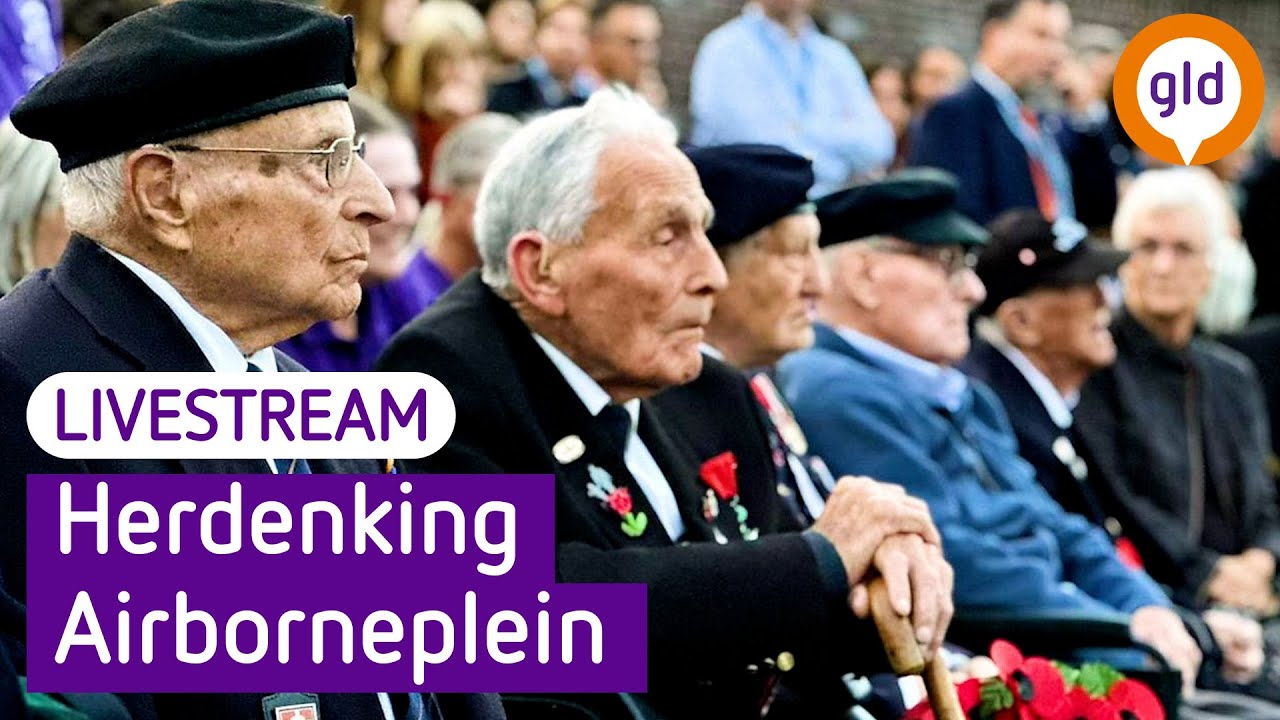 Herdenking Airborneplein in Arnhem 2024 | Omroep Gelderland