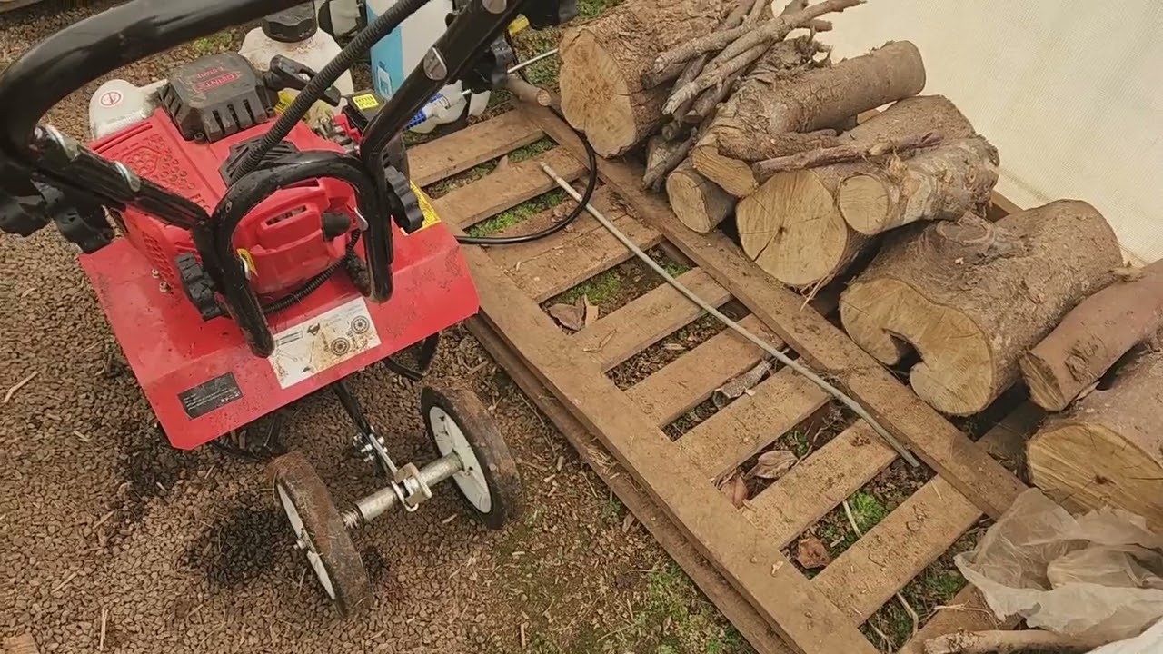 Gardening Giantz 88cc Rotary Hoe