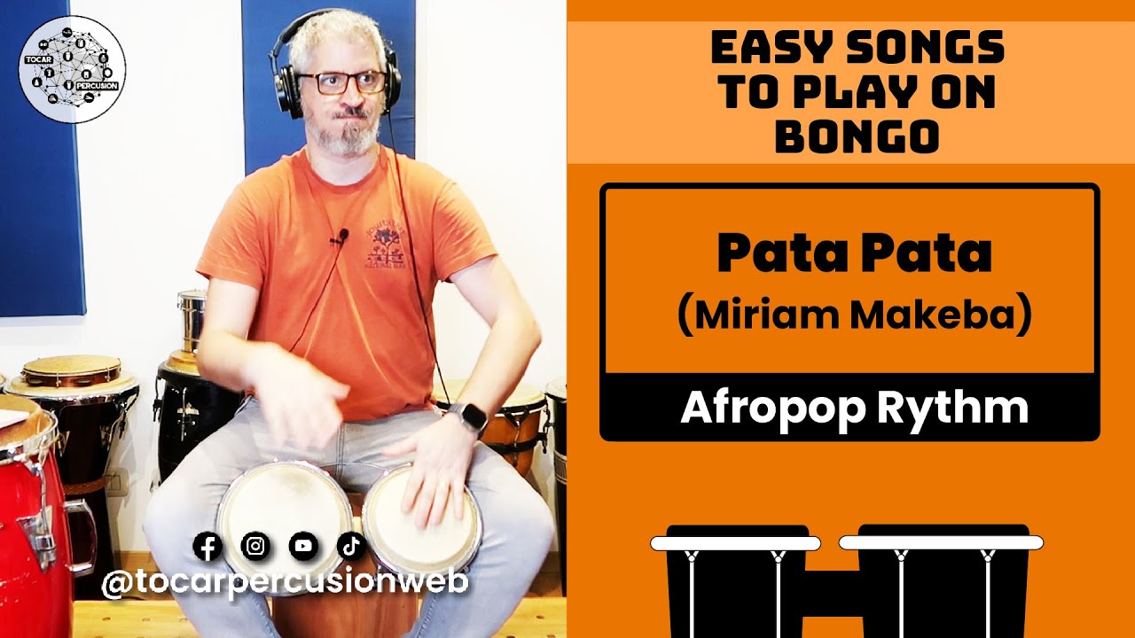 Easy Songs to play on the Bongo | Pata Pata (Miriam Makeba) - Afropop #bongo #songs #afropop