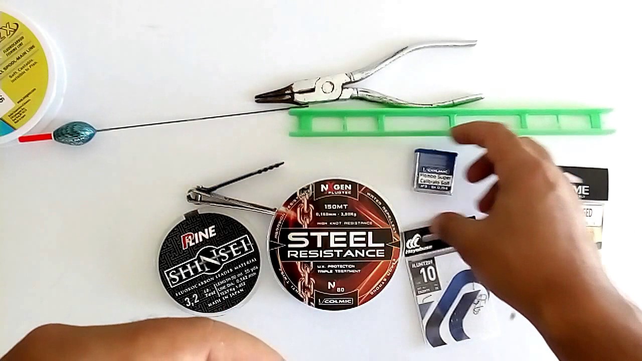 Montage pêche à la Bolognaise