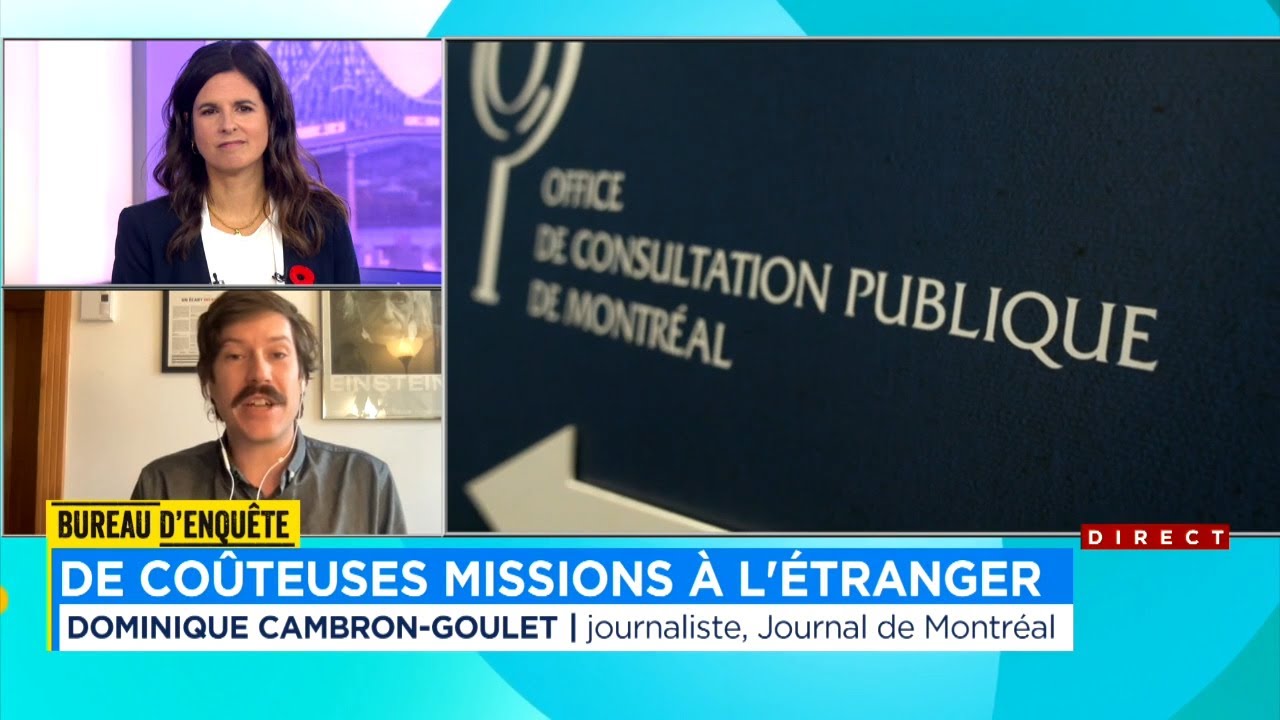 OCPM: de coûteuses missions à l'étrange - Entrevue avec Dominique Cambron-Goulet