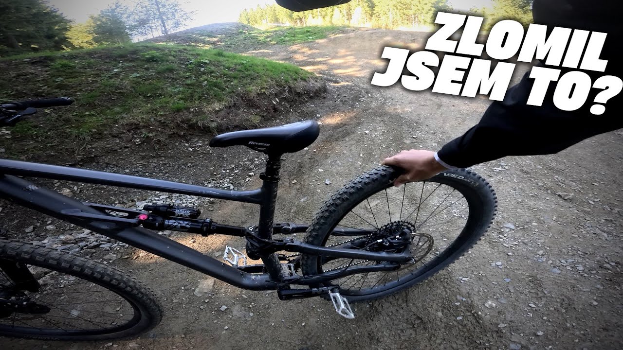 ZLOMIL JSEM RÁM? | BIKEPARK KOPŘIVNÁ A CHAINLESS RACE MONÍNEC