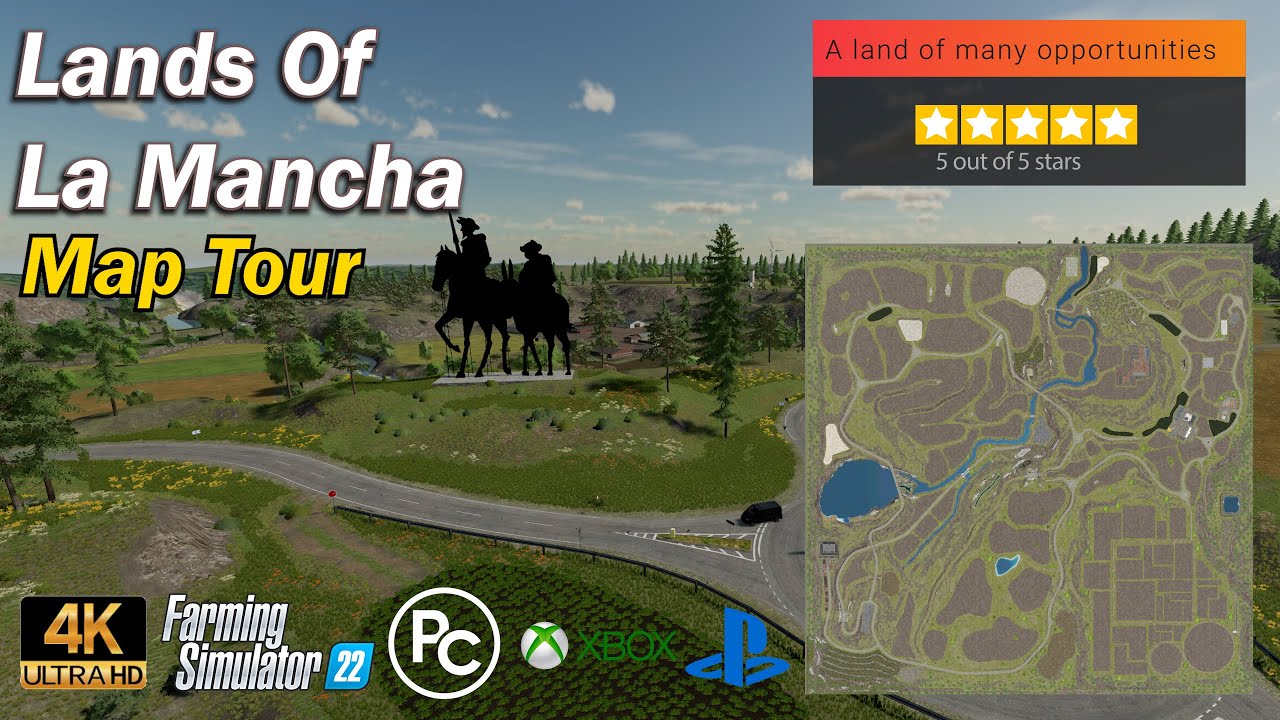 Lands Of La Mancha | Map Review | Farming Simulator 22