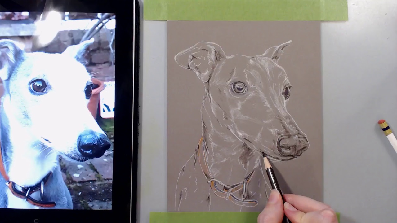 Art Livestream : Accurately Transferring an Outline Sketch