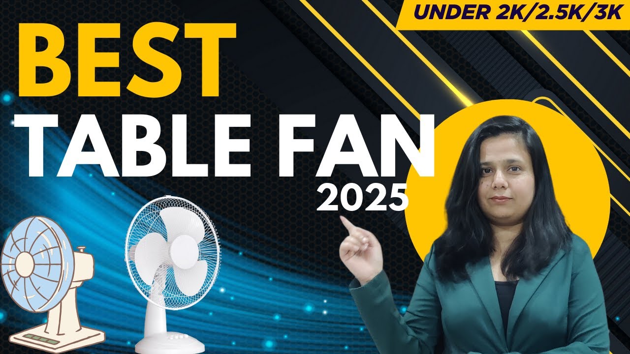 BEST Table Fan for HOME 2025🔥TOP 3 Table Fan 2025🔥