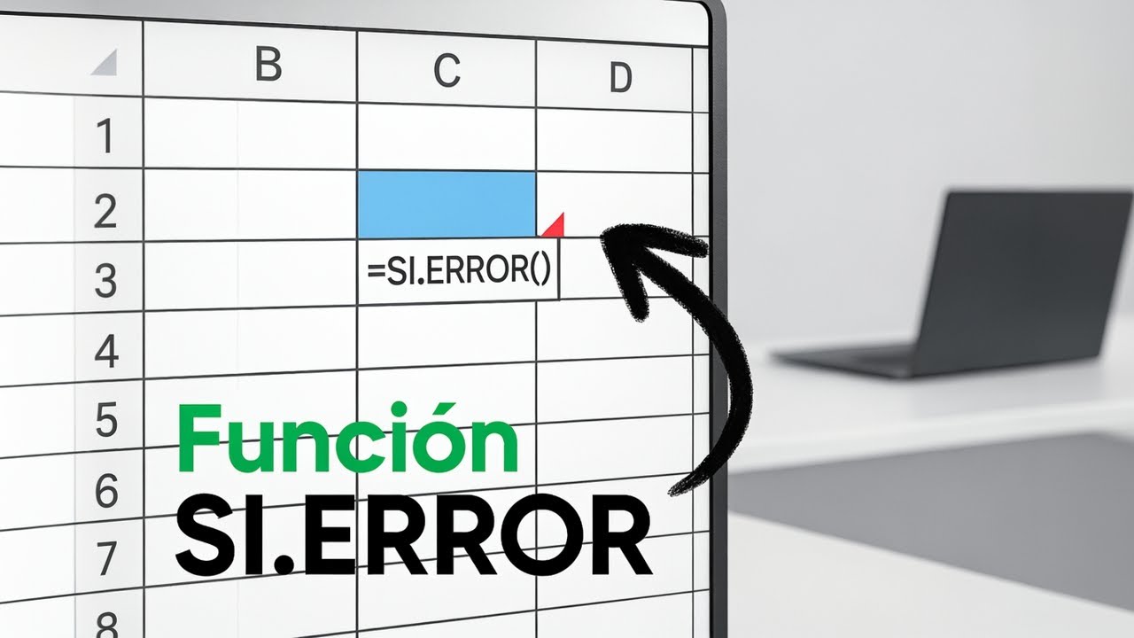 Función SI.ERROR en Excel - 100 Funciones en Excel.