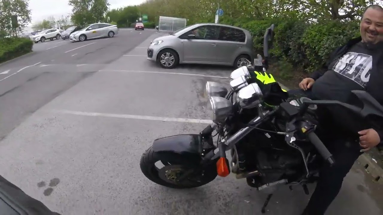 Mk1 Bandit 1200 trip to weston bike night