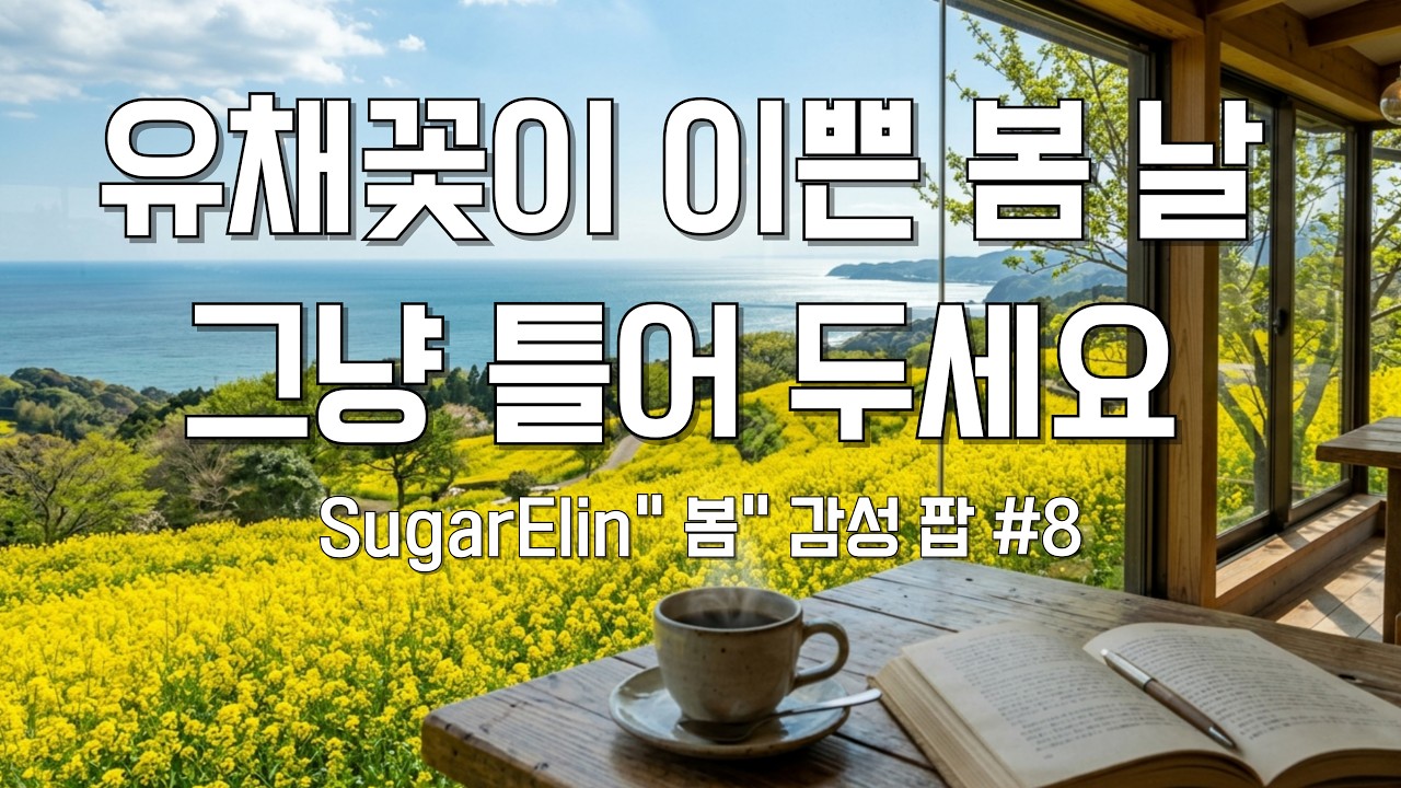햇살 좋은 날, 그냥 틀어두기 좋은 음악🎵｜봄 카페 감성팝 BGM💿| Playlist🎧