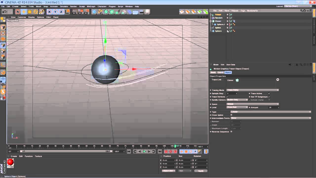 Ribbons with MoGraph  - Way To The Nautiuls / C4D Tutorial