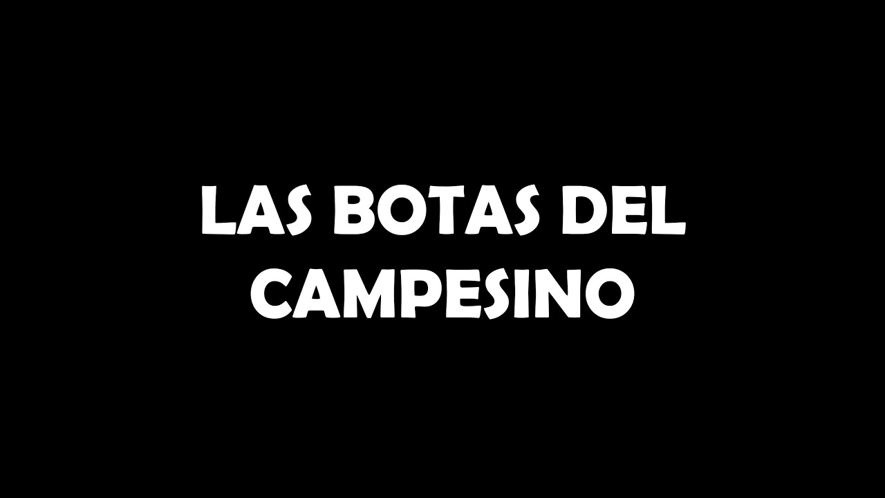 LAS BOTAS DEL CAMPESINO | La Calle Donde Tú Vives en la voz de Héctor Gaitán