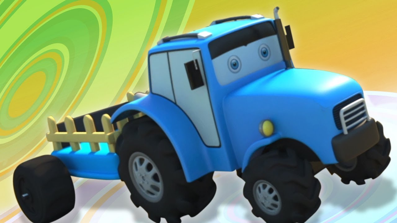 Traktor | Bauernhof Fahrzeuge | Spielzeugfahrzeuge | Fahrzeuge Auto Garage | Tractor Car Garage