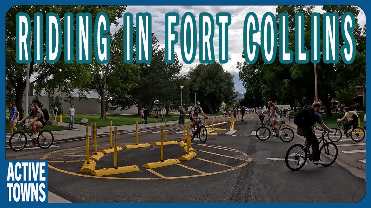FORT COLLINS: "Town & Gown" Cycle Network Tour (Influenced by Dutch Designs)