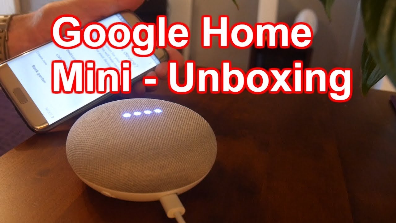 Google Home Mini | Распаковка и обзор (Великобритания)