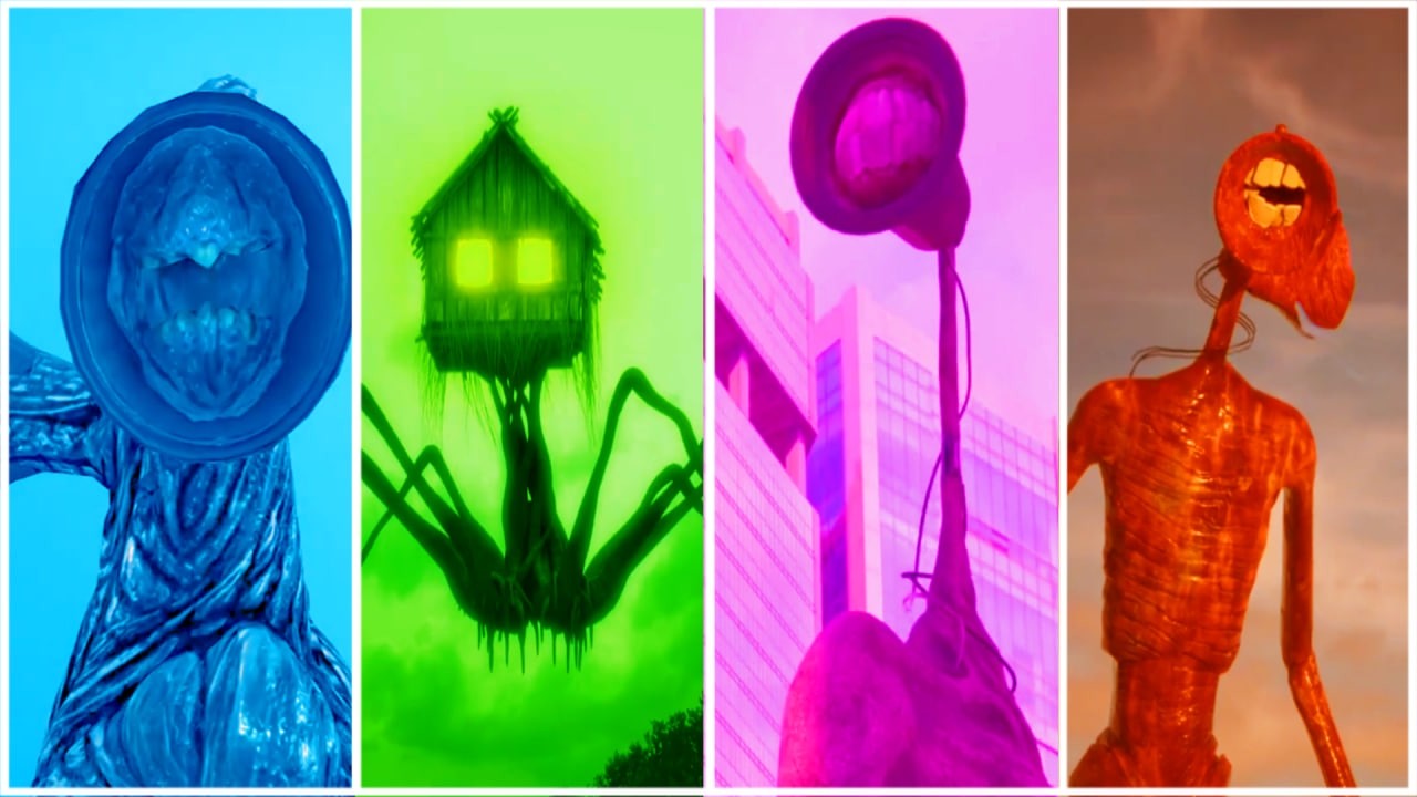 Siren Head Hause Head Megamix MegaBattle