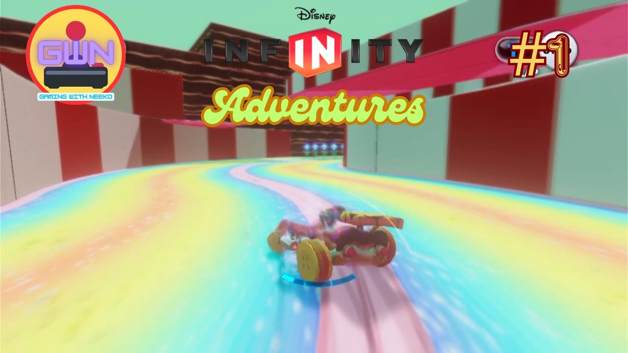Disney Infinity adventures #1. Let's play 3 of the toybox adventures.