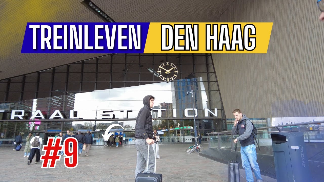 Van Dordrecht naar Den Haag 😄  Tramrit & Plezier Onderweg! #Treinleven Deel 9